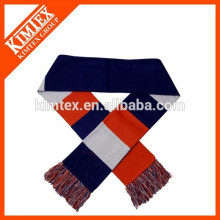 Acrylic double layer knit scarf